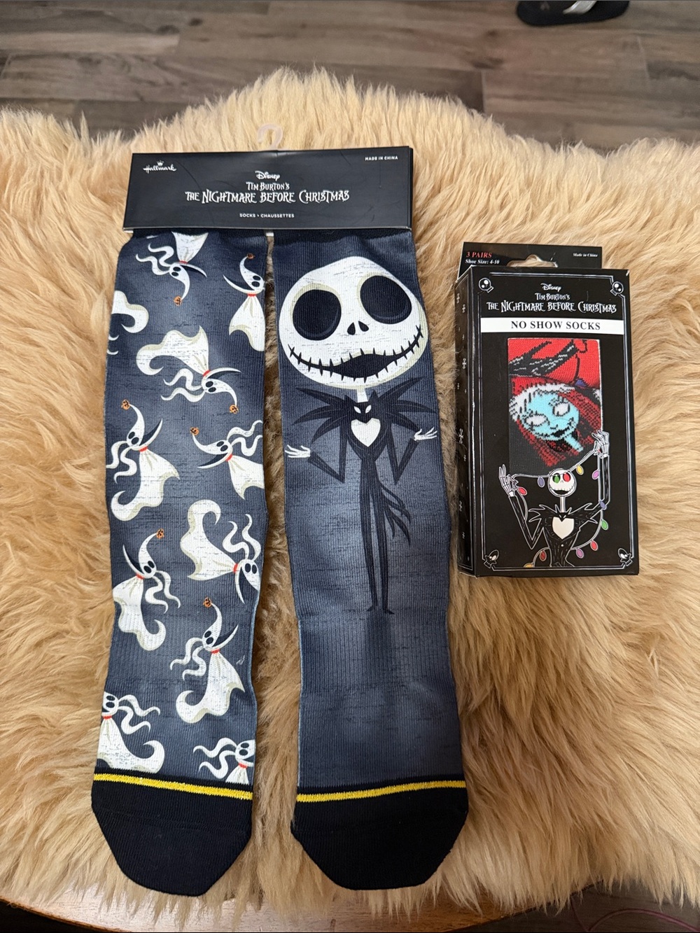 The Nightmare Before Christmas Sock Lot NWT